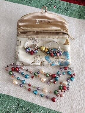 Honora Pearl Necklace With Matching Earrings